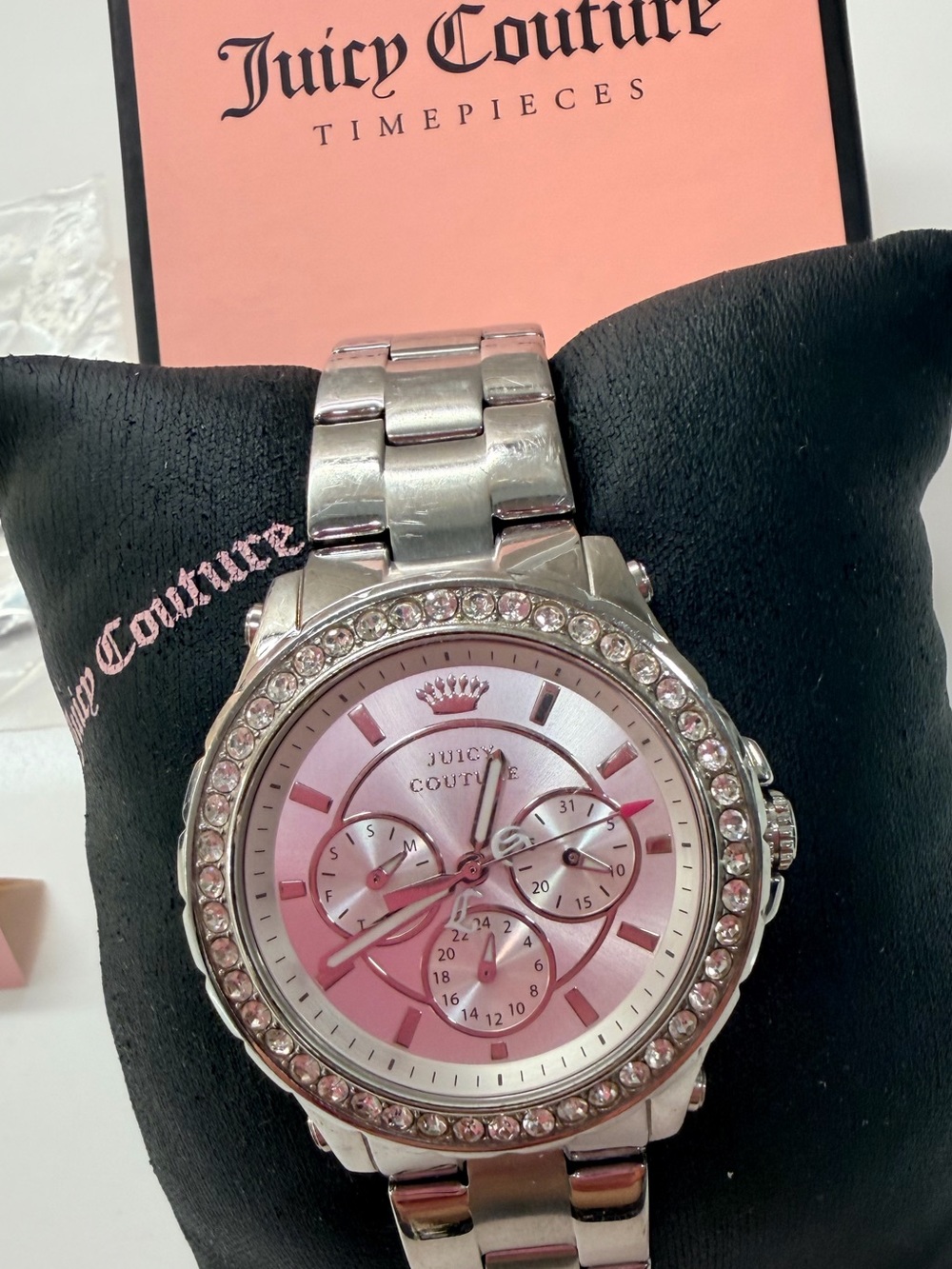 Juicy Couture Silver Bracelet Watch - Picture 2 of 12